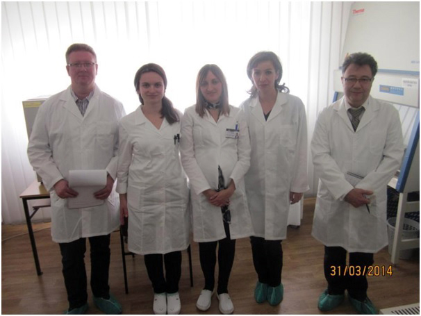 FVO eksperati sa osobljem Laboratorije za zaštitu bilja Poljoprivrednog instituta Republike Srpske – Banja Luka tokom inspekcijske kontrole
